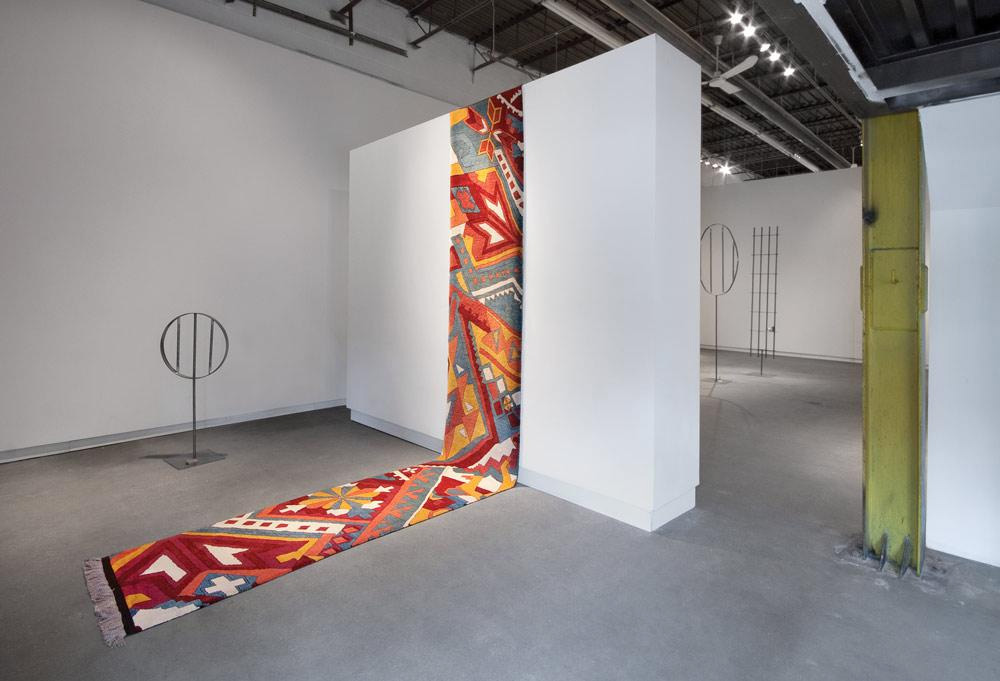 Installation view of Shannon Bool's 