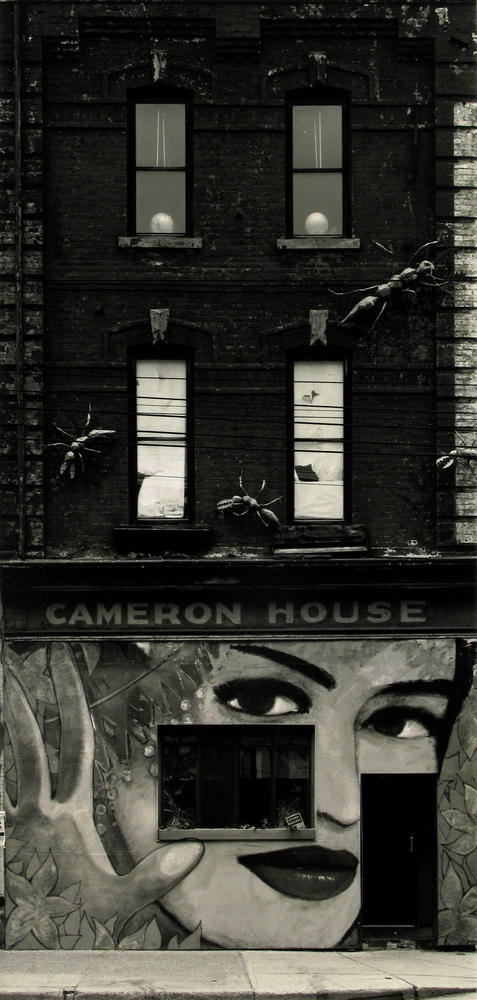 Cameron House, Queen St. W. (2002) by Volker Seding. Gelatin silver print mounted to archival board