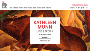 Art Canada Institute, Kathleen Munn: Life & Work