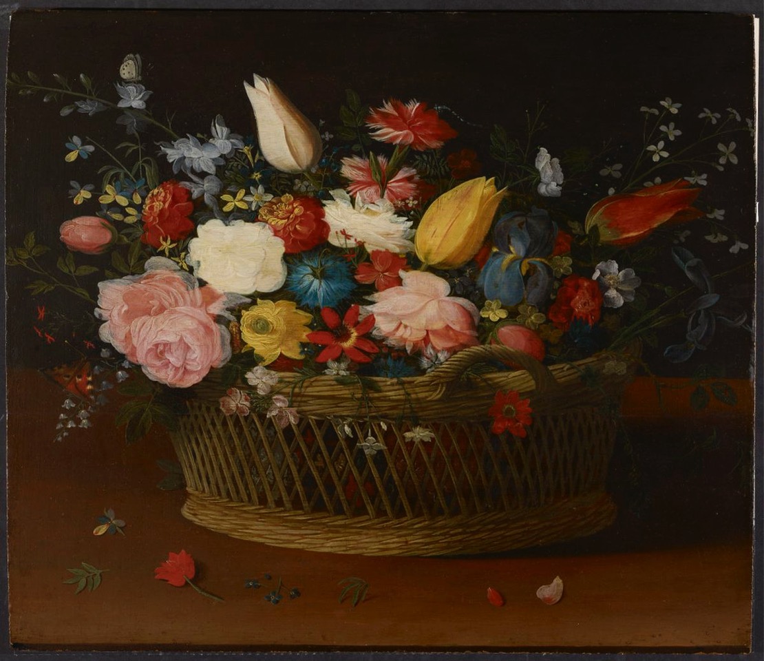 Jan van Kessel, Still Life with Flowers, from Sara Angel's article on Nazi-looted art in the Globe and Mail.