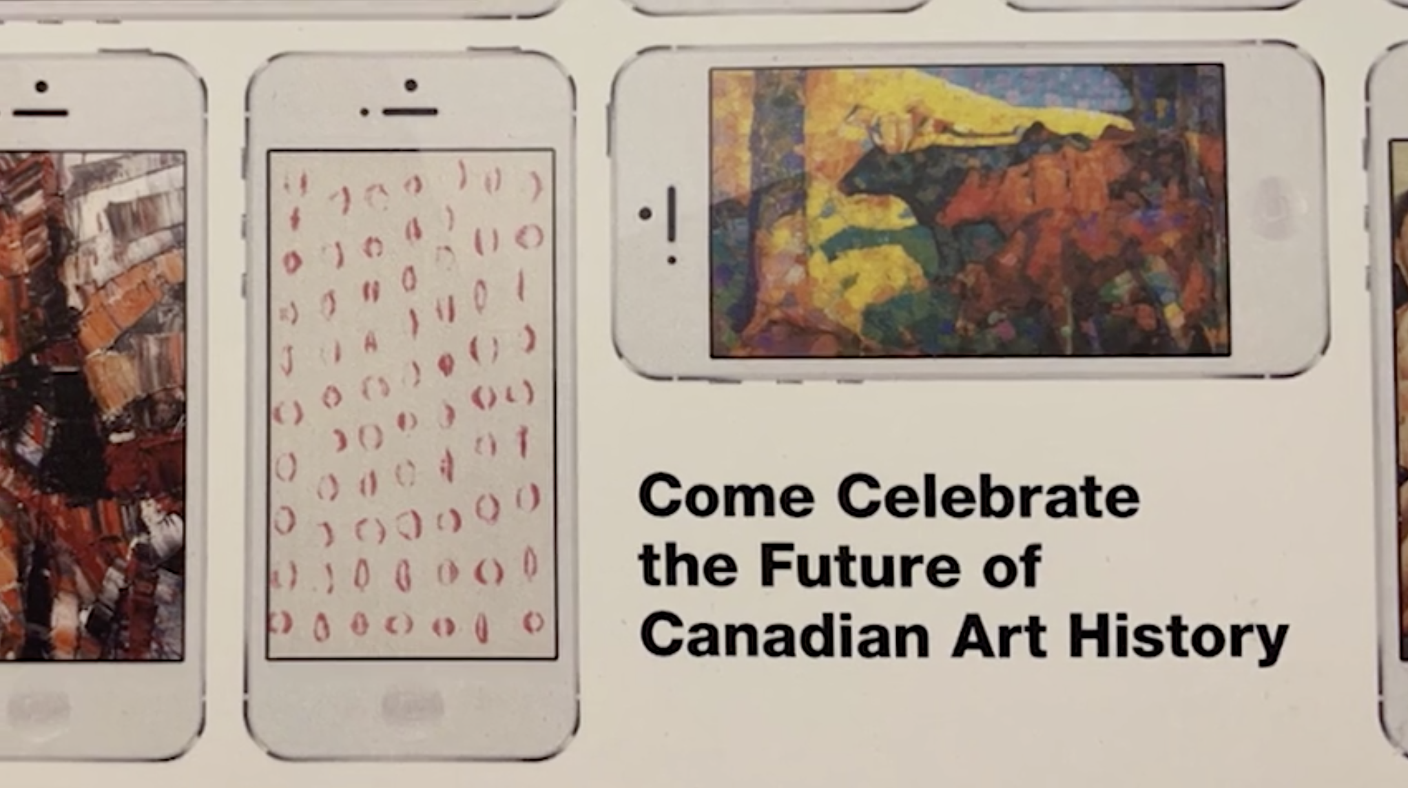 Invitation to launch of the Art Canada Institute from Founder and Executive Director Sara Angel.
